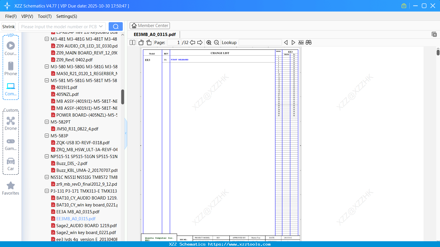 Laptop ACER EE3MB_A0_0315